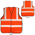 safety reflective vest with 4 refletive stripes